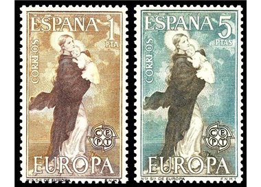SPAIN 1963 Europe 2v MNH**
