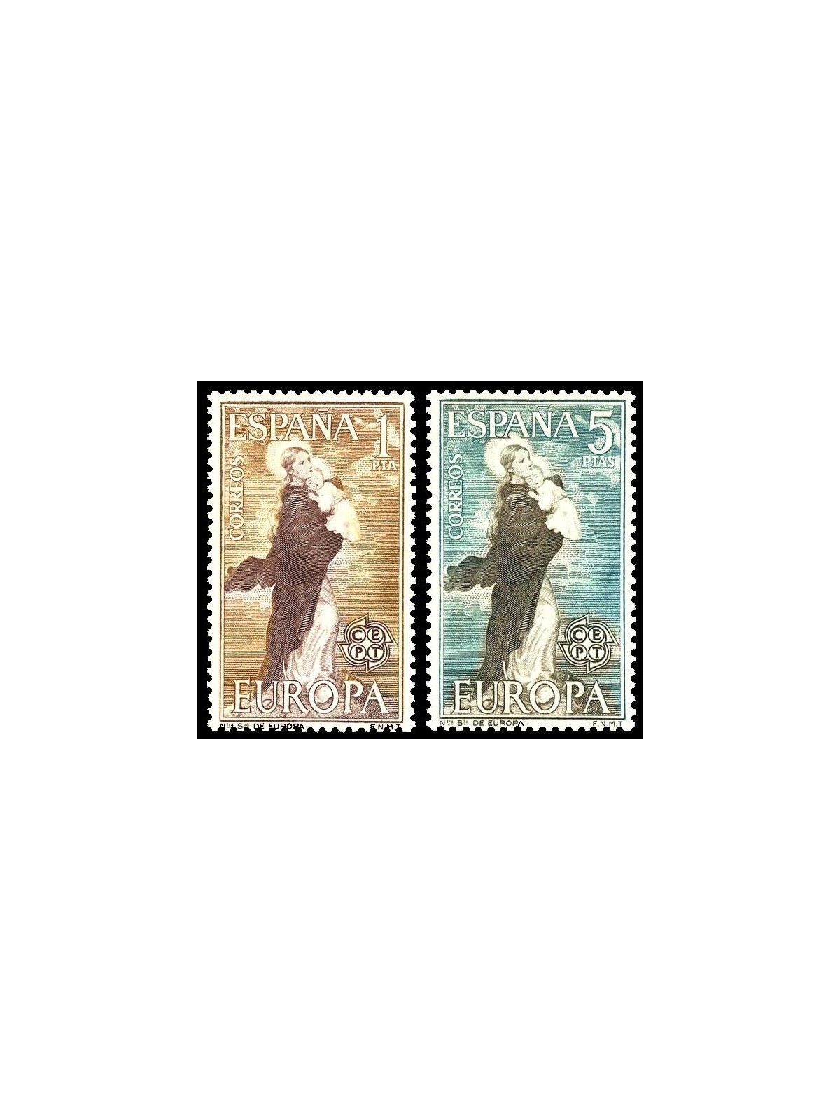 SPAGNA 1963 Europa 2v MNH**
