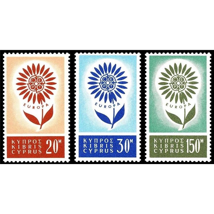 CIPRO 1964 Europa 3v MNH**