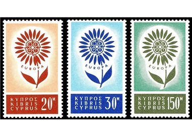 CIPRO 1964 Europa 3v MNH**