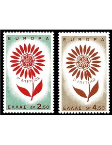 GRECIA 1964 Europa 2v MNH**