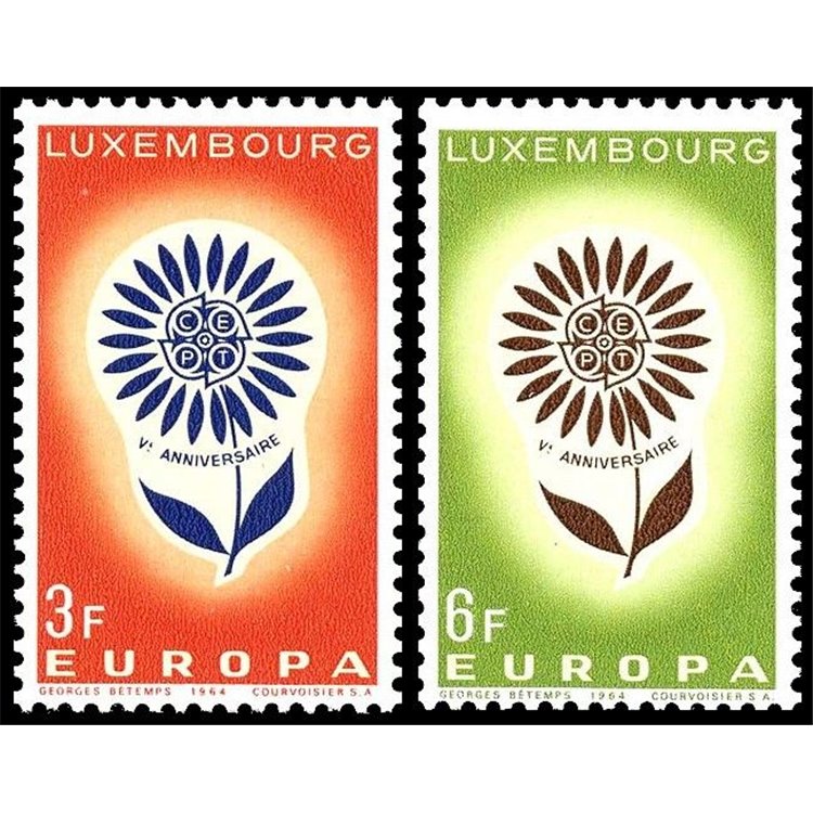 LUXEMBOURG 1964 Europe 2v MNH**