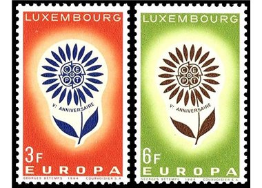 LUXEMBOURG 1964 Europe 2v MNH**