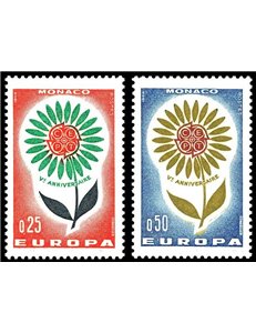 MONACO 1964 Europa 2v MNH**