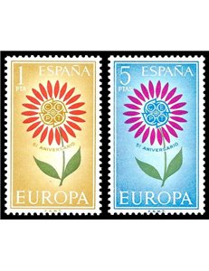 SPAGNA 1964 Europa 2v MNH**