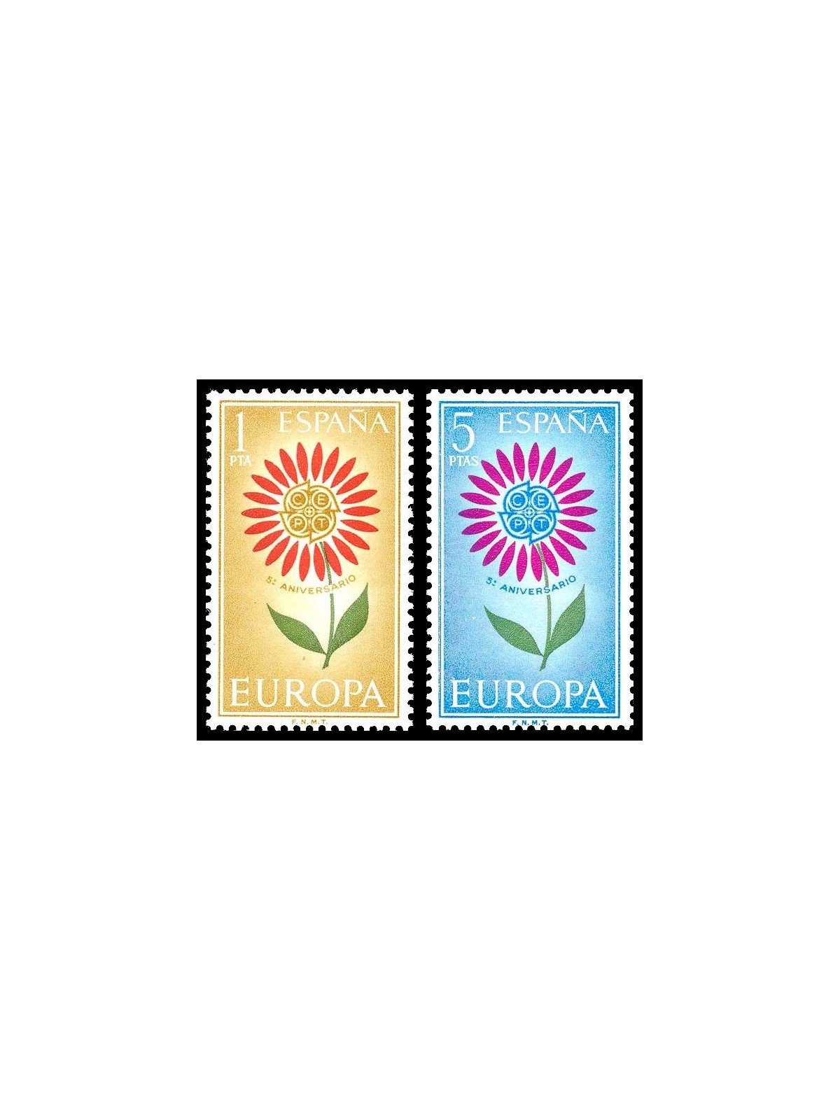 SPAGNA 1964 Europa 2v MNH**