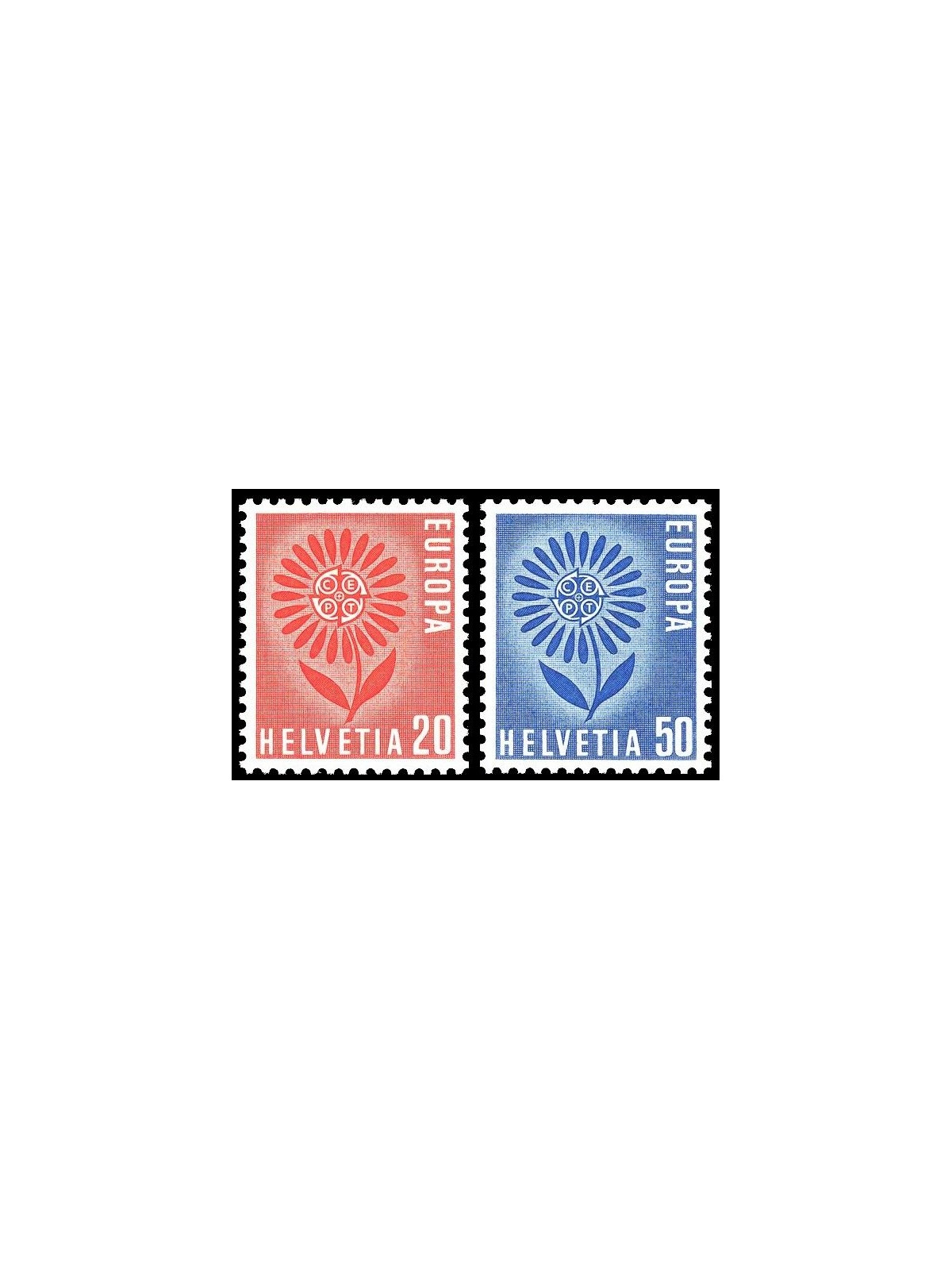 SWITZERLAND 1964 Europe 2v MNH**