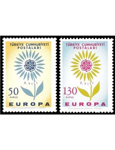 TURCHIA 1964 Europa 2v MNH**