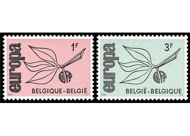 BELGIO 1965 Europa 2v MNH**
