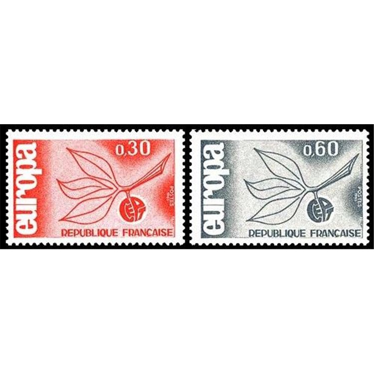 FRANCIA 1965 Europa 2v MNH**