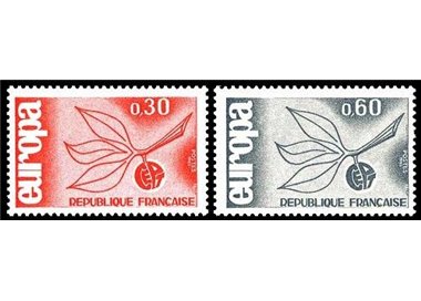 FRANCE 1965 Europe 2v MNH**