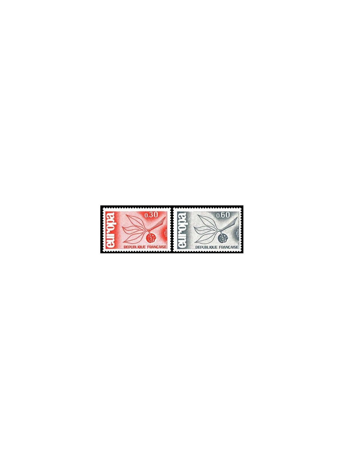 FRANCIA 1965 Europa 2v MNH**