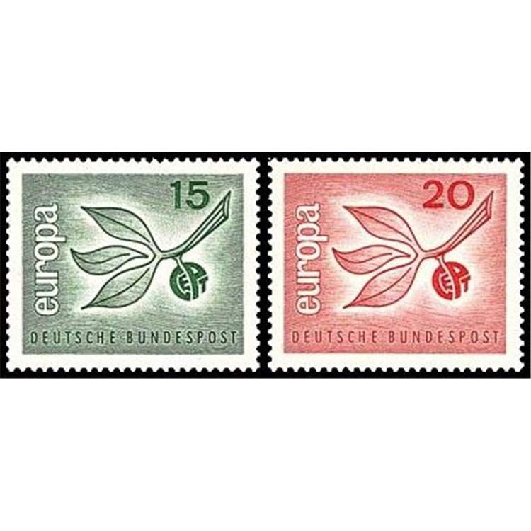 GERMANY BRD 1965 Europe 2v MNH**