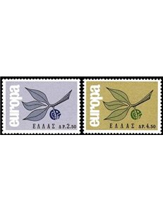 GREECE 1965 Europe 2v MNH**