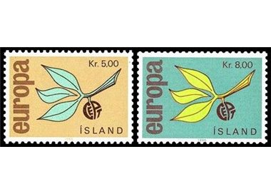 ICELAND 1965 Europe 2v MNH**