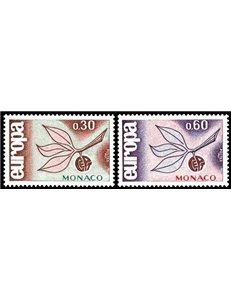 MONACO 1965 Europe 2v MNH**