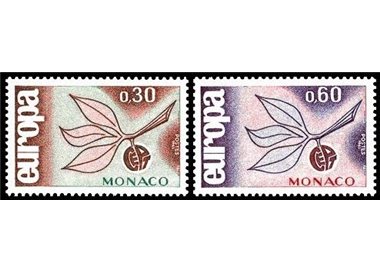 MONACO 1965 Europe 2v MNH**