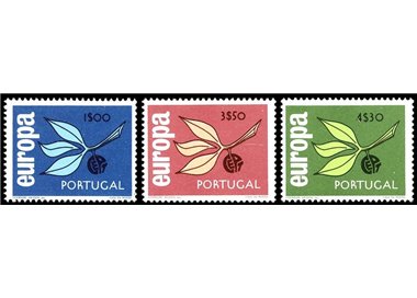 PORTUGAL 1965 Europe 3v MNH**