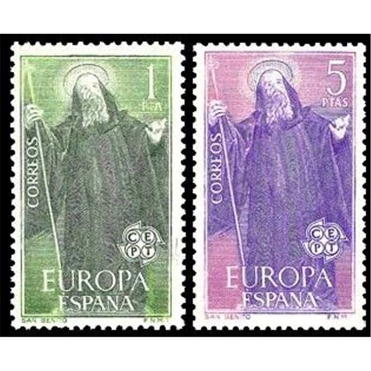SPAGNA 1965 Europa 2v MNH**