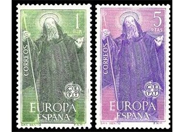 SPAGNA 1965 Europa 2v MNH**