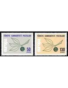 TURCHIA 1965 Europa 2v MNH**