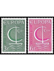 BELGIO 1966 Europa 2v MNH**