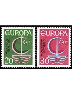 GERMANIA BRD 1966 Europa 2v MNH**