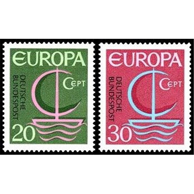 GERMANIA BRD 1966 Europa 2v MNH**