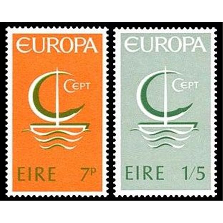 IRLANDA 1966 Europa 2v MNH**