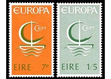 IRLANDA 1966 Europa 2v MNH**