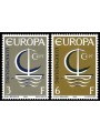 LUSSEMBURGO 1966 Europa 2v MNH**