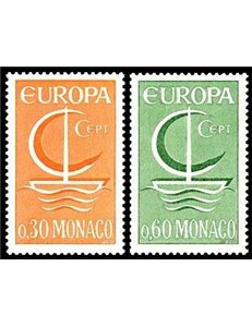 MONACO 1966 Europe 2v MNH**