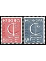 NORVEGIA 1966 Europa 2v MNH**