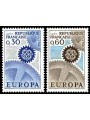 FRANCE 1967 Europe 2v MNH**