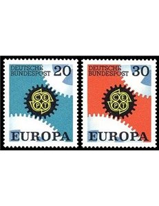 GERMANIA BRD 1967 Europa 2v MNH**