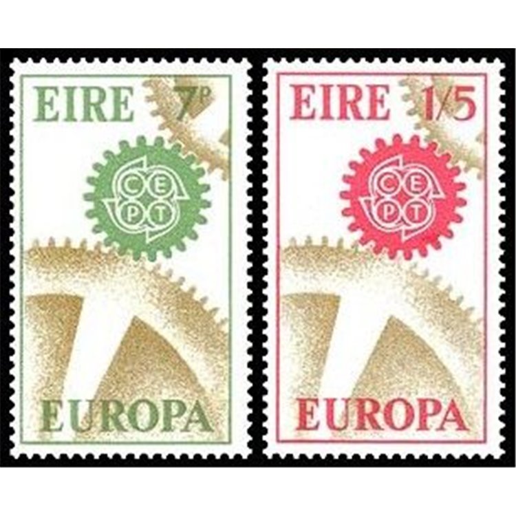 IRLANDA 1967 Europa 2v MNH**
