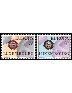 LUXEMBOURG 1967 Europe 2v MNH**