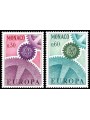 MONACO 1967 Europa 2v MNH**