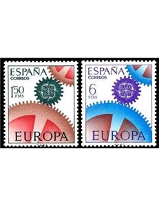 SPAGNA 1967 Europa 2v MNH**