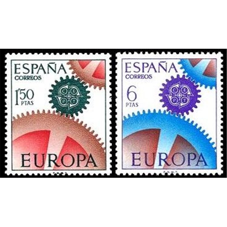 SPAGNA 1967 Europa 2v MNH**