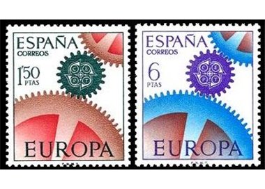 SPAGNA 1967 Europa 2v MNH**