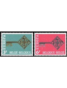 BELGIO 1968 Europa 2v MNH**