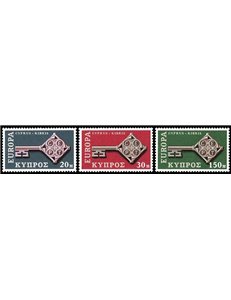 CYPRUS 1968 Europe 3v MNH**