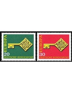 GERMANY BRD 1968 Europe 2v MNH**
