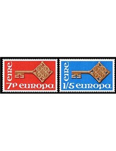 IRELAND 1968 Europe 2v MNH**