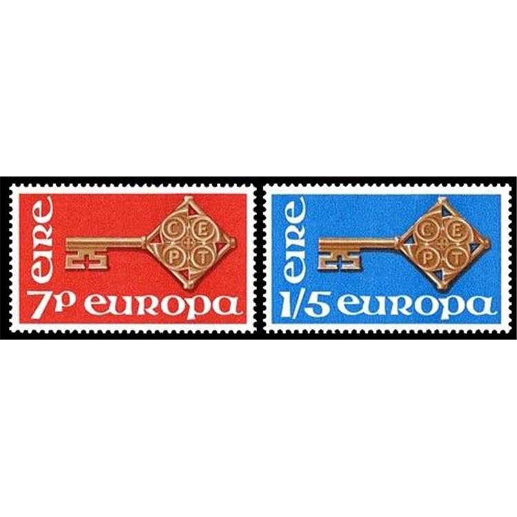 IRELAND 1968 Europe 2v MNH**