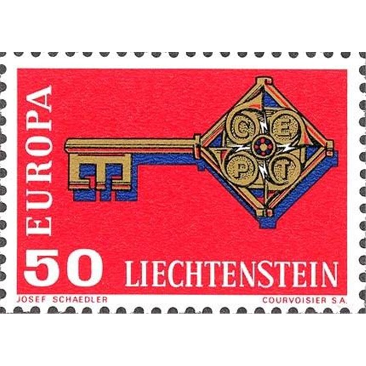 LIECHTENSTEIN 1968 Europa MNH**