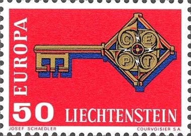 LIECHTENSTEIN 1968 Europa MNH**