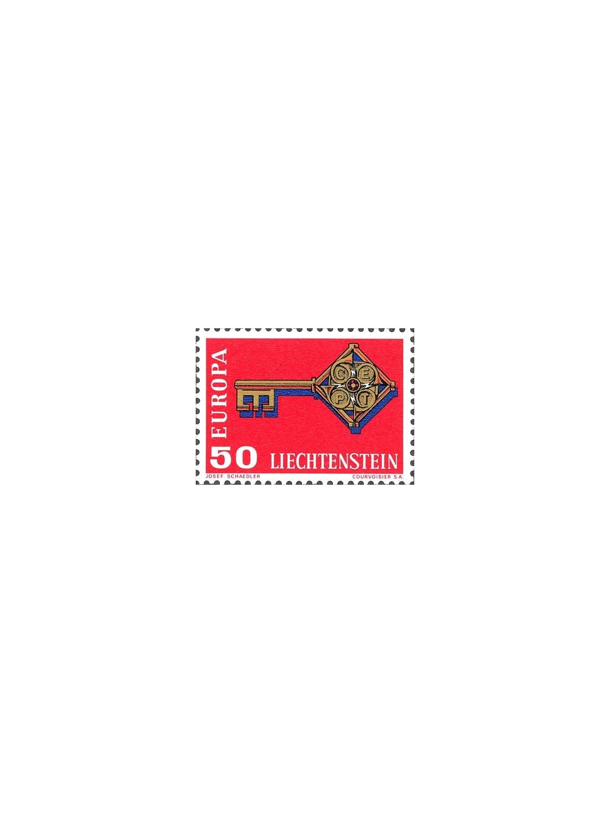 LIECHTENSTEIN 1968 Europe MNH**