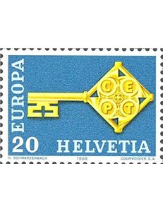 SWITZERLAND 1968 Europe MNH**